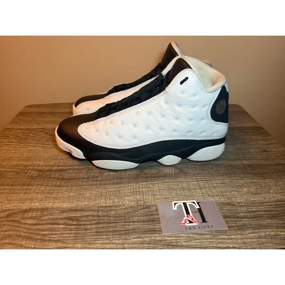 Air Jordan 13 Retro He Got Game White Black Red 414571-104 Mens Basketball Shoes